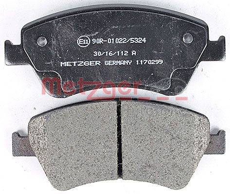 METZGER 1170299 GREENPARTS Bremsbelagsatz, Scheibenbremse